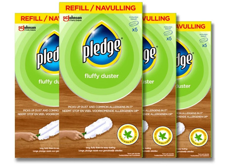 Pledge flauschiger Staubwedel Nachfüllpack X5 (4er Pack)