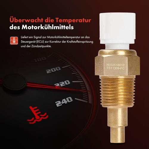 Interruptor de temperatura ventilador radiador para Mitsubishi Eclipse I D2A 2.0L 1991-1995 - Imagen 5 de 8