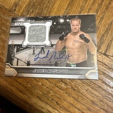2016 Topps UFC Knockout Autograph  Relics 111/299 Jared Rosholt