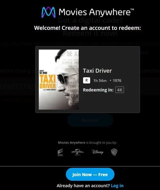 TAXI DRIVER:   4K UHD + BLU-RAY + UHD DIGITAL CODE - Image 3 of 3