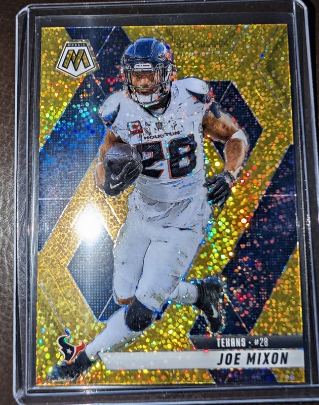2025 Panini Sparkle Pack Gold Sparkle Joe Mixon /24