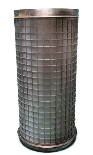 16.25" Russell Finex 26464/H/60 SS Microscreen Filter 7.25" Diameter 60 Micron
