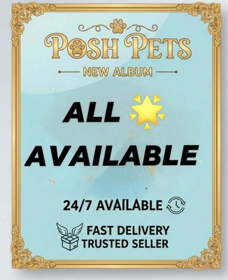 Posh_Pets_Mono_Poly_G0 1  To 6  All CardsX Available & Instantly Send 
