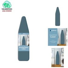 Replacement Cotton Ironing Board Cover, 54"L x 15"W - Scorch Proof Design