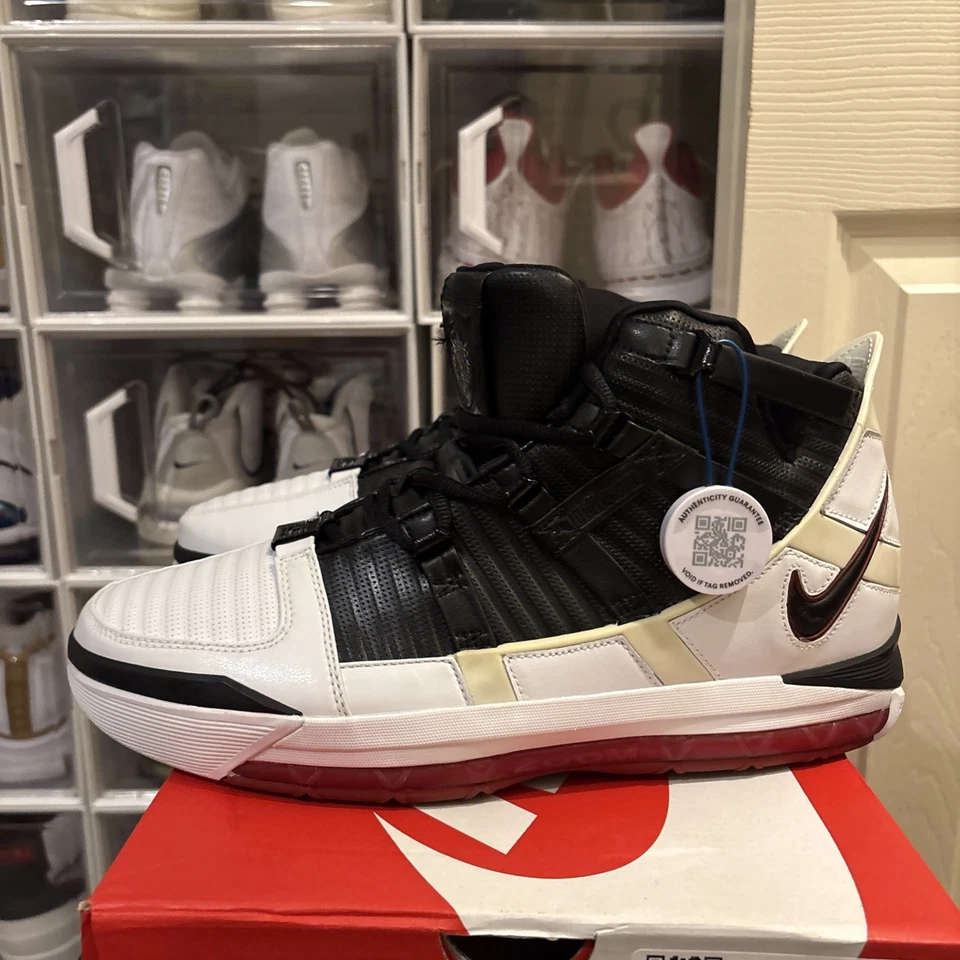 Nike Zoom LeBron 3 OG HOME 2005 caja mantenidas nuevas raras OGs 🔥 Foto 4 de 4