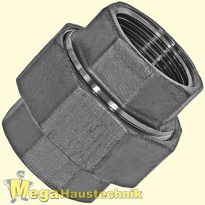 MEGAHAUSTECHNIK Edelstahl Gewinde Fitting Verschraubung konisch dichtend mit Innengewinde IG V4A