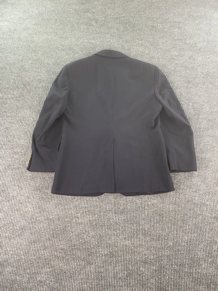 Polo Ralph Lauren Blazer 44 S темно-синий шерсти золотой кнопка логотип университета Premium - Изображение 3 из 4
