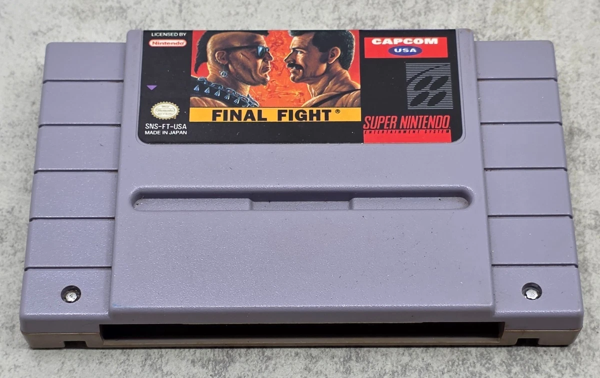 Final Fight Nintendo SNES Video Games for sale | eBay