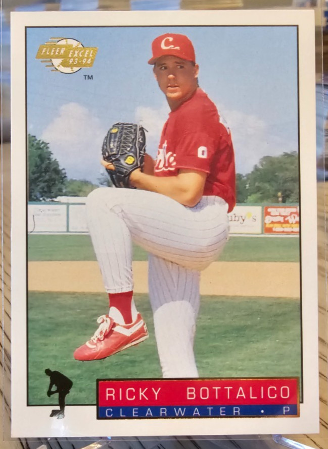 1993-94 Fleer Excel Ricky Bottalico #243 Philadelphia Phillies