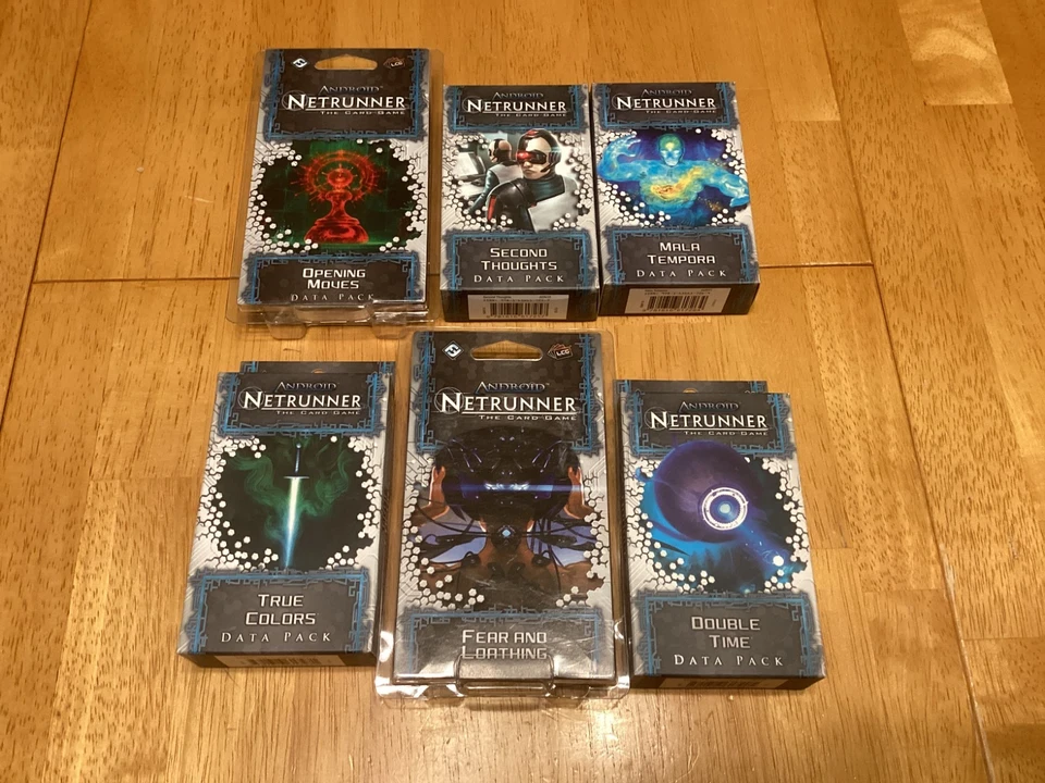 Android Netrunner LCG - COMPLETE Data Pack Cycle Collection - BRAND NEW, SEALED - Image 4 of 4