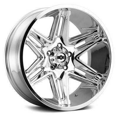 Vision 363 RAZOR Wheels 20x12 (-51, 6x135, 87.1) Chrome Rims Set of 4