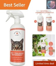 Cat Training Deterrent Spray Helps Stop Unwanted Pet Habits, Behaviors Like S...