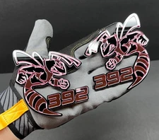 392 Hornet Badges Emblem BEE 2 Mirror Pink BADGES Fender Angry  Aggressive