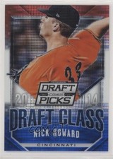 2014 Prizm Perennial Draft Picks Class Red White & Blue Pulsar Nick Howard 05hs