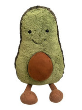 Rare Jellycat Huge Amusables Avocado Plush 20” Authentic