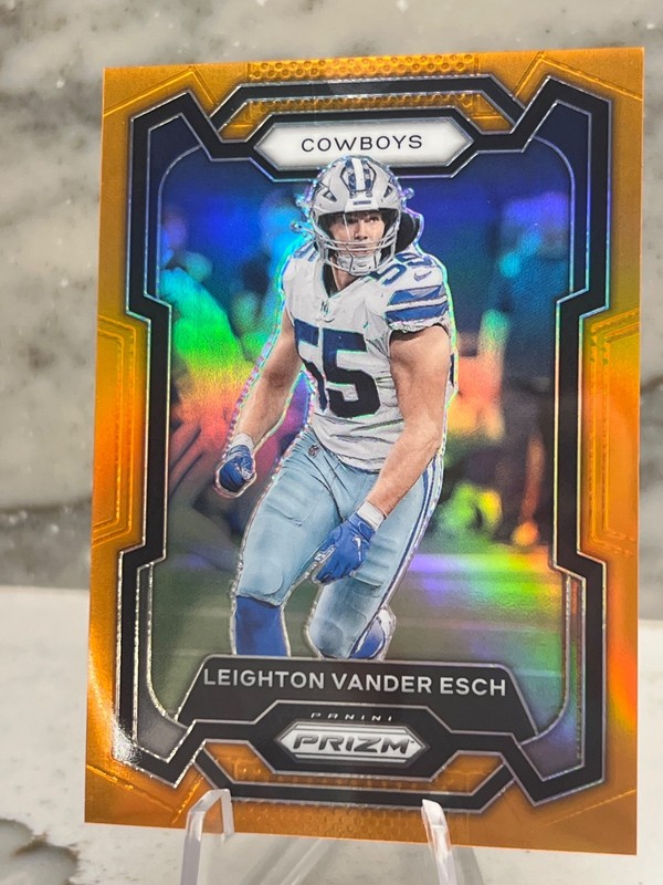 2023 Prizm #76 Leighton Vander Esch Orange /249