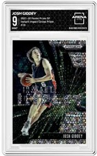 2021-22 Panini Prizm DP Josh Giddey #19 Instant Impact Circles RC Arena Club 9