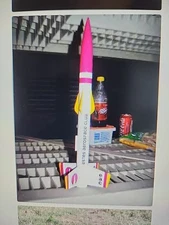 Vintage Estes Aerospace Club Viper #0820 New Model Rocket Kit Rare Free Shipping