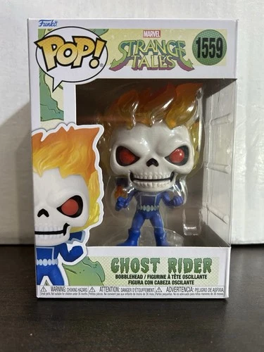 Ghost Rider - Strange Tales - Marvel Funko Pop 1559 With Protector