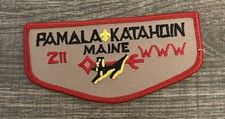 Pamala Katahdin OA Lodge 211 Flap BSA Patch M...