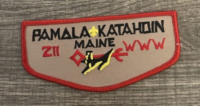 Pamala Katahdin OA Lodge 211 Flap BSA Patch Maine