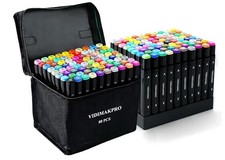 80 Colors Alcohol Based Markers Dual Tip Drawing Markers Set for Drawing