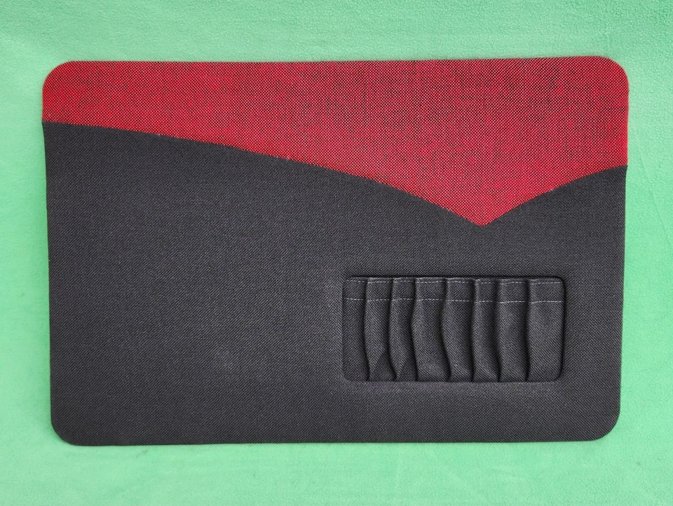 Juego de paneles de puerta personalizados convertibles Volkswagen Beetle 1968-1979 tela roja negra Foto 2 de 4