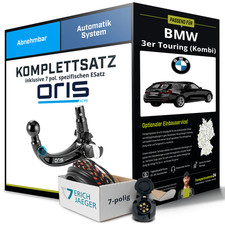 Für BMW 3er Touring Typ G21 Anhängerkupplung abnehmbar +eSatz 7pol 07.2019-jetzt
