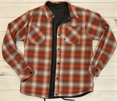 The North Face Men's Fort Point Flannel Reversible Jacket Black Plaid Size Med - Picture 10 of 12