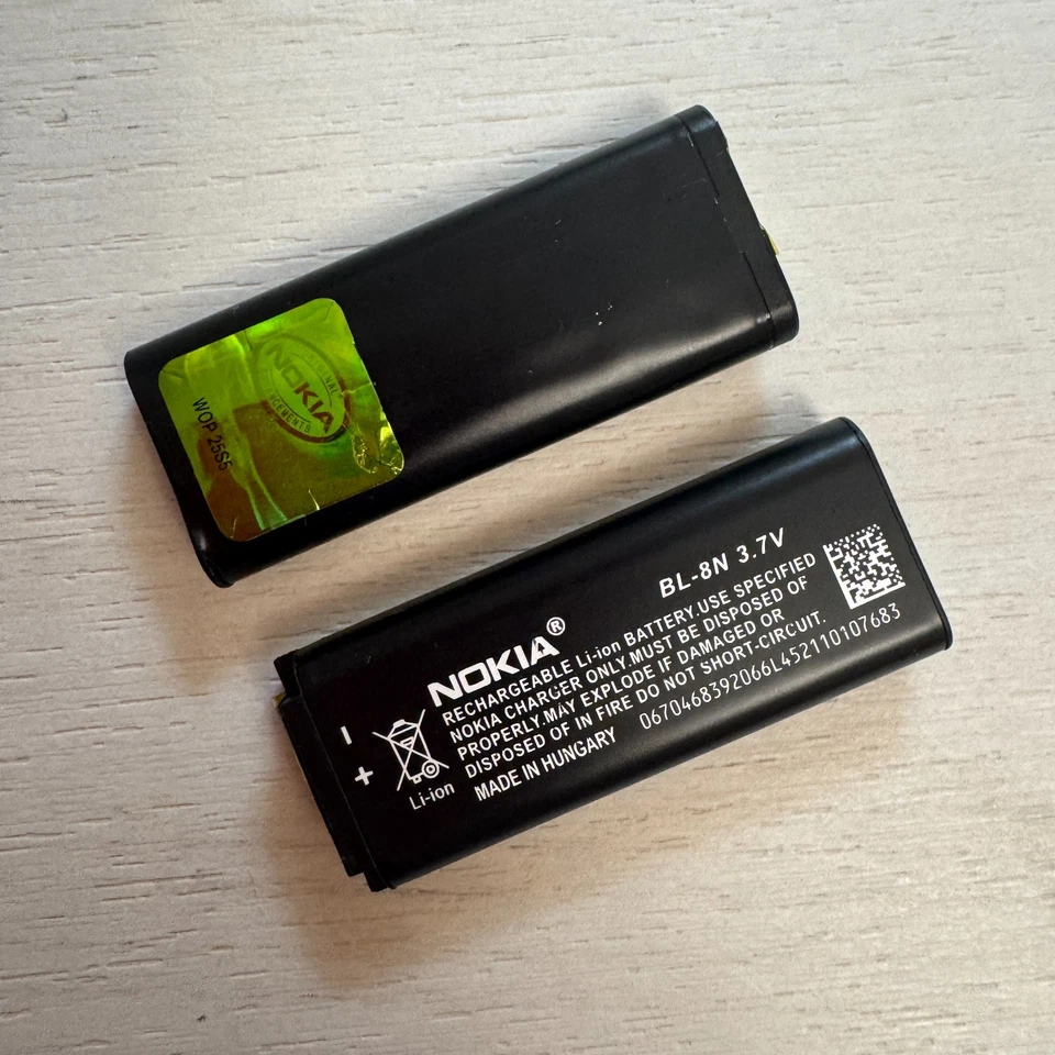 NEW Nokia BL-8N Battery for 7280, 7380 - Image 1 of 2