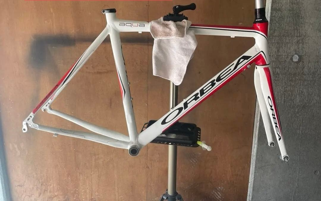 ORBEA Aqua Freme Set Aluminum Road Frame Carbon Fork USED | eBay