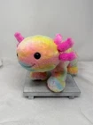 BABW Build A Bear Workshop Rainbow Tie Dye AXOLOTL 20” Plush Stuffed Animal Toy