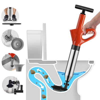 #ad Toilet Plunger Heavy DutyDrain Snake Clog Remover ToolsHigh Pressure Air Dr... $31.45