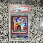 Panini 2020 Playoff Tom Brady Behind the Numbers #BTN-4 Red Prizm PSA 10