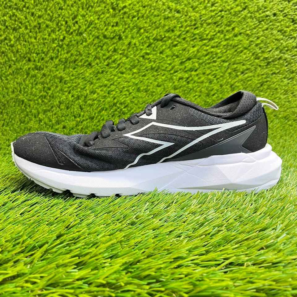 Diadora Mythos Vigore 3 Womens Size 8 Black White Running Walking Shoes Sneakers - Image 2 of 4