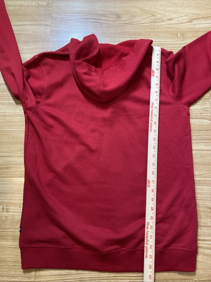 Uniforme Escolar Nautica Rojo Niño’s Juventud XL Sudadera con Capucha Chaqueta Bolsillo con Cremallera Foto 2 de 4