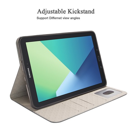 Funda con soporte de cuero tipo folio para Samsung Galaxy Tab A 10.1 S Pen P580 / P585 - Imagen 6 de 26