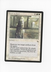 Dust to Dust (The Dark) - MTG Common Sorcery