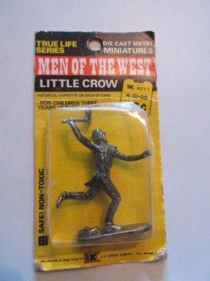 Men of the West Little Crow metal die cast