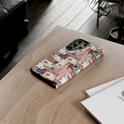 British Icons Phone Case - Union Jack, Big Ben, British Flag, London, Wrap Print - Picture 155 of 177