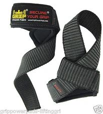 Deluxe Classic Heavy Duty Neoprene Extra Padded Weight Lifting Straps NEW