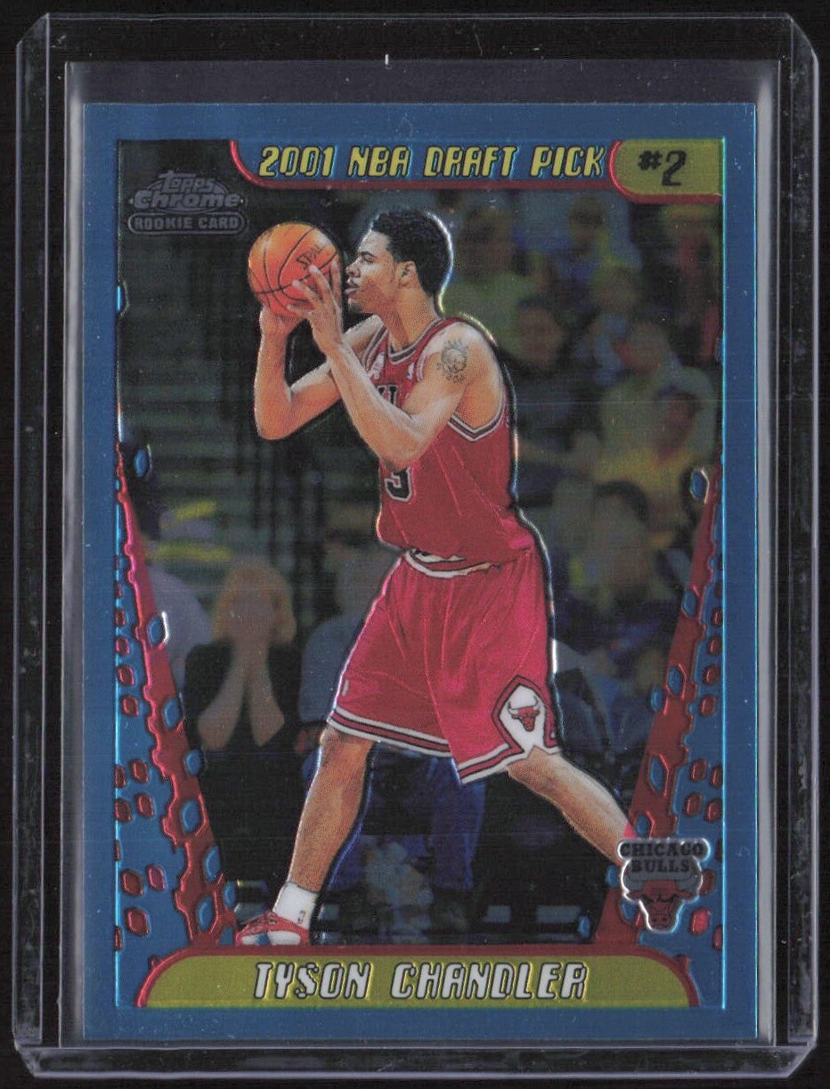 2001-02 Topps Chrome #130 Tyson Chandler Rookie