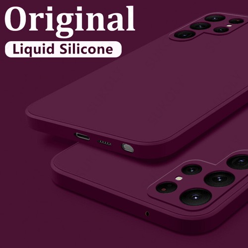 Funda blanda de silicona líquida para Samsung S25 Ultra S24 FE S23 A16 S22 S21 cubierta - Imagen 5 de 23