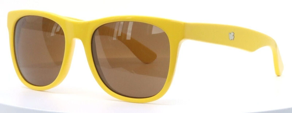 MOSLEY TRIBES Free City Rainbow Yellow w Brown Lens Sunglasses 53