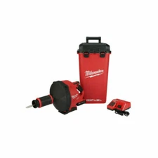 Milwaukee 2772A-21 M18 FUEL 18V 5/16-Inch x 35-Foot Drain Snake Kit Box Distress