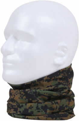 Rothco Multi-Use Tactical Wrap Black Head Face Neck #5301