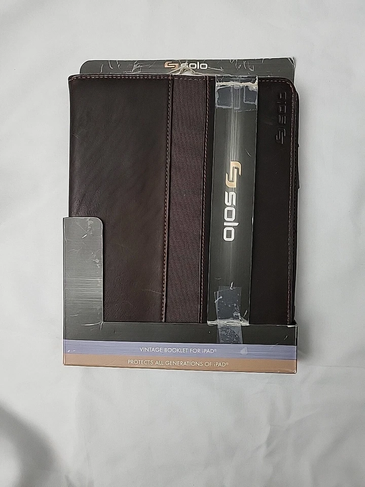 Estuches Solo Premium Cuero Ascent Para iPad Generación 1, 2, 3 y 4. NUEVO Foto 4 de 4