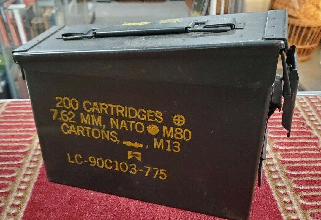 M13 7.62mm弾薬箱 200カートリッジ用 M13 7.62mm弾薬ボックス 200カートリッジ - メルカリ