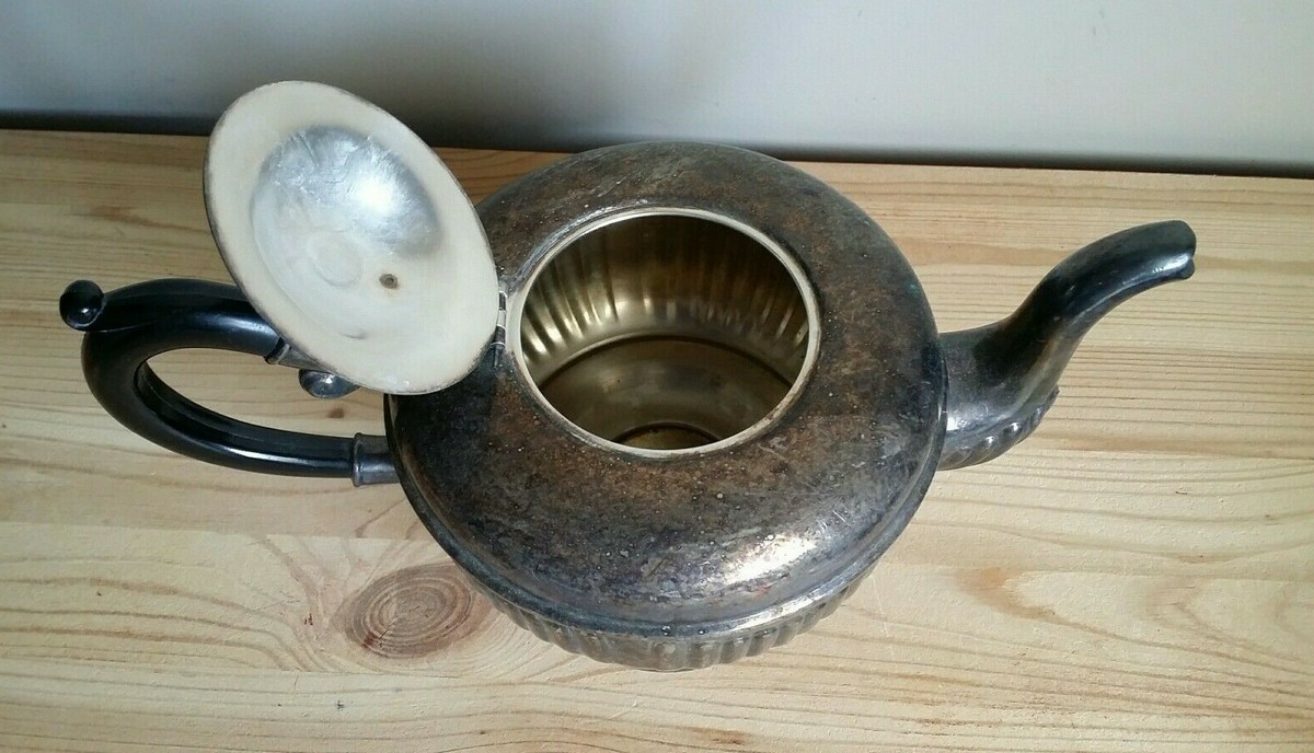 【VIKING PLATE】 ティーセット 3点【シルバープレート】 VIKING PLATE】 ティーセット 3点【シルバープレート】 美術品