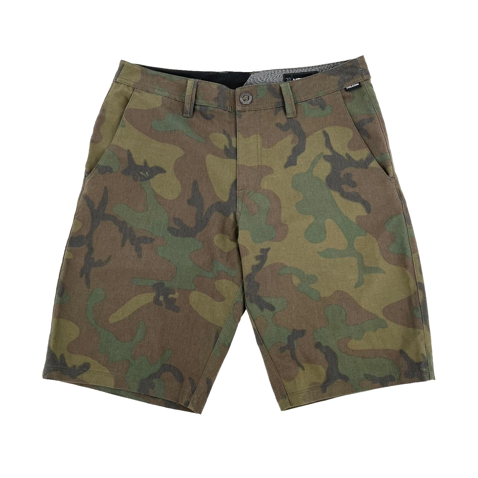 Pantalones Cortos Multicolor Volcom camuflaje para hombres